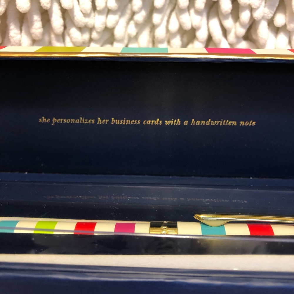 NEW Kate Spade boxed pen - Picture 3 of 5